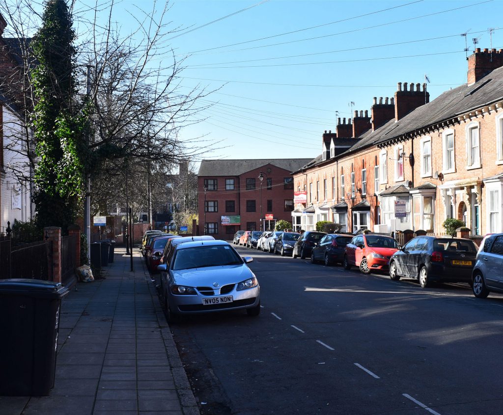 Photomontage project at Andover Street, Leicester (Before)