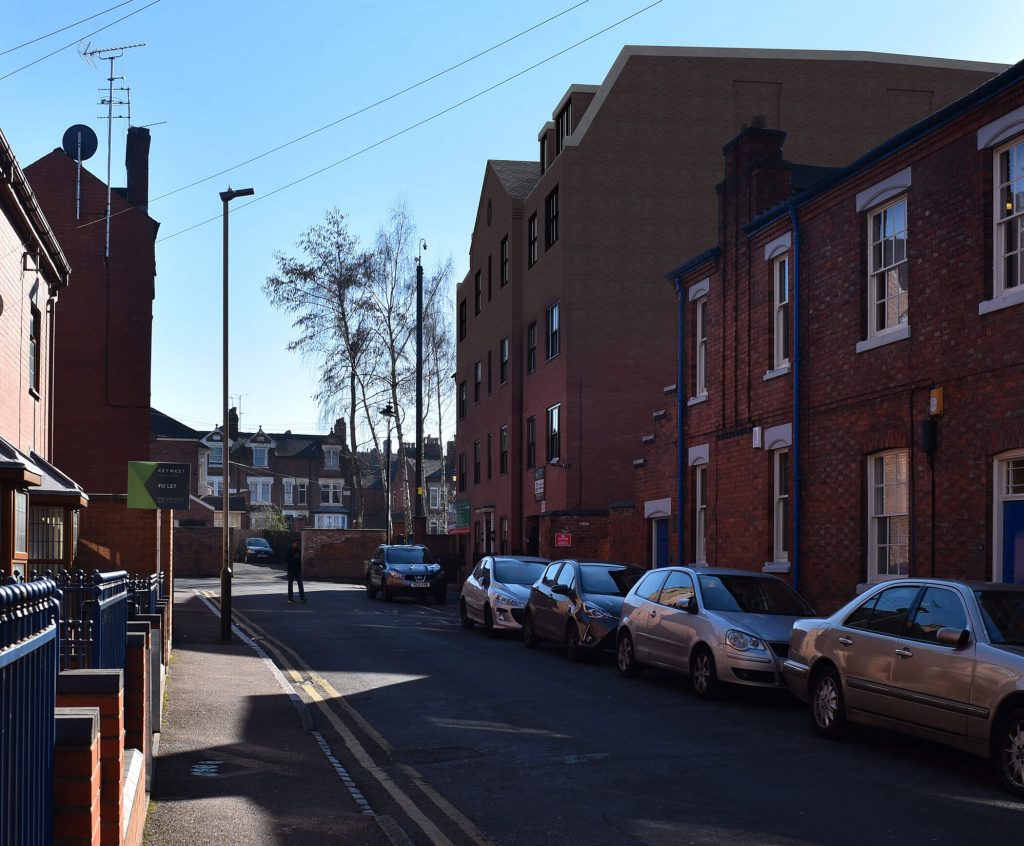 Photomontage project at Andover Street, Leicester (After)
