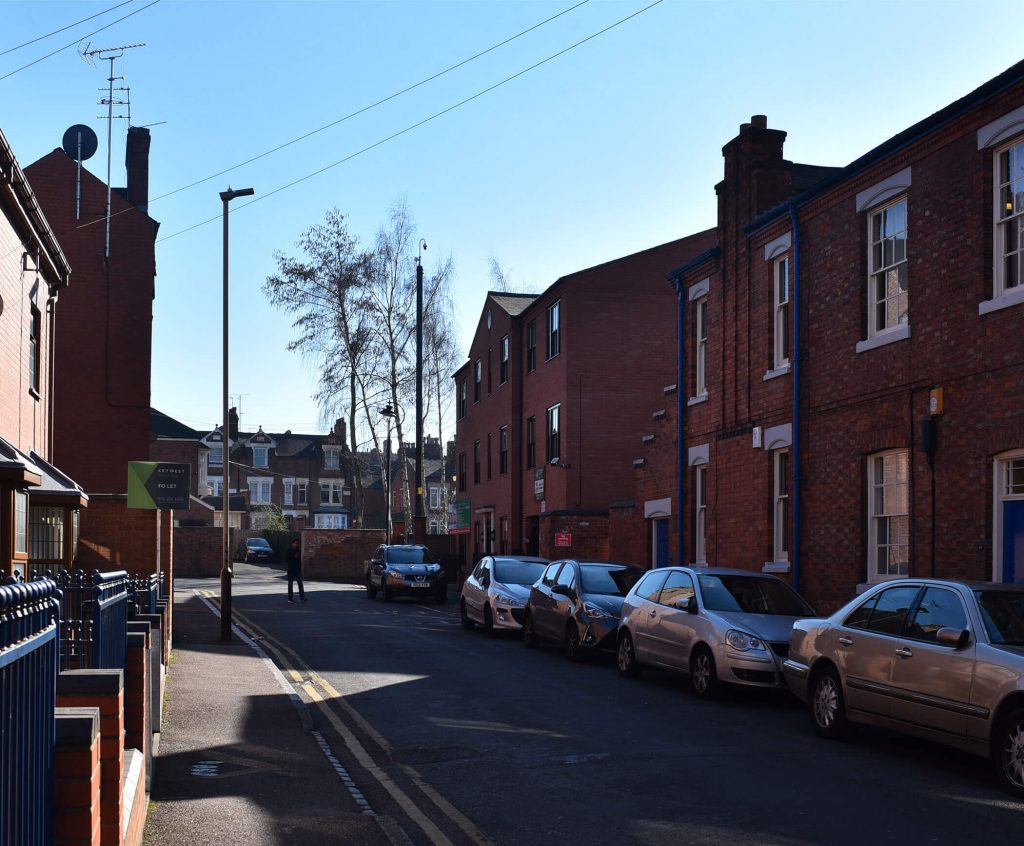 Photomontage project at Andover Street, Leicester (Before)
