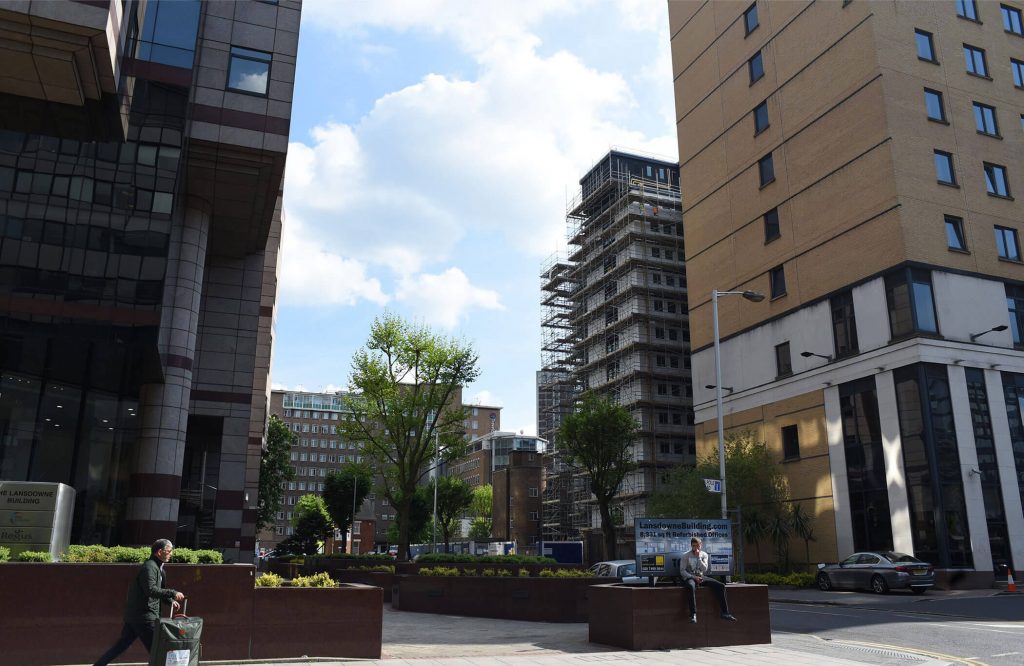 Verified Views project at Cambridge House, Croydon (Before)