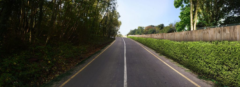Photomontage project at Martin-Baker Aircraft Company Link Road (After)