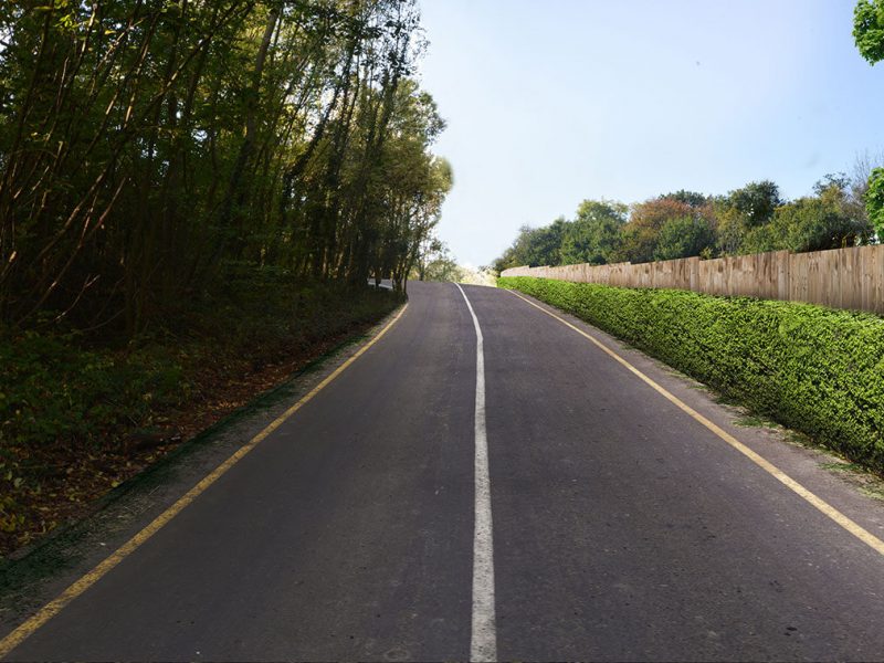 Photomontage project at Martin-Baker Aircraft Company Link Road (After)