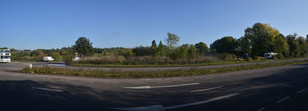 Photomontage project at Martin-Baker Aircraft Company Link Road (Before)