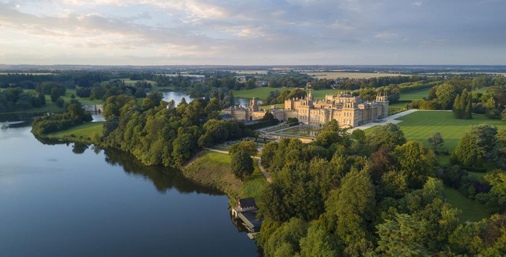 Blenheim Palace Aerial View