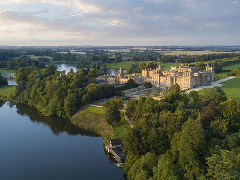 Blenheim Palace Aerial View