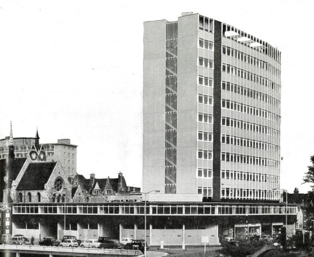 Photo of original Essex House building