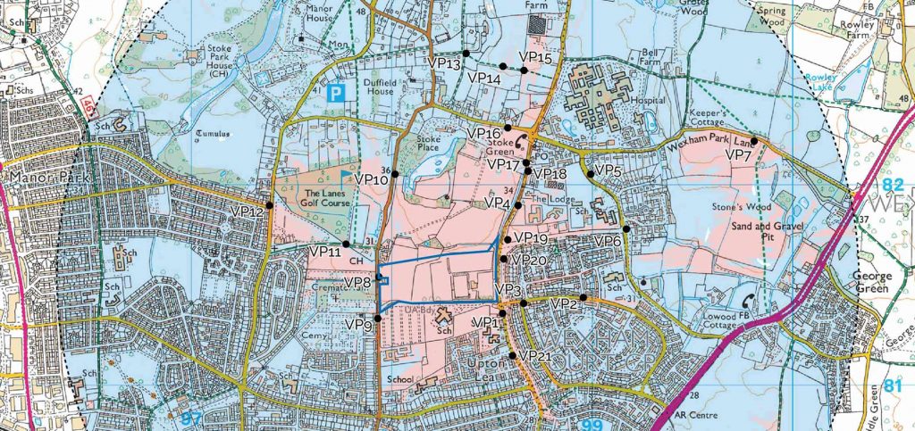 Zone of Theoretical Visibility Plan